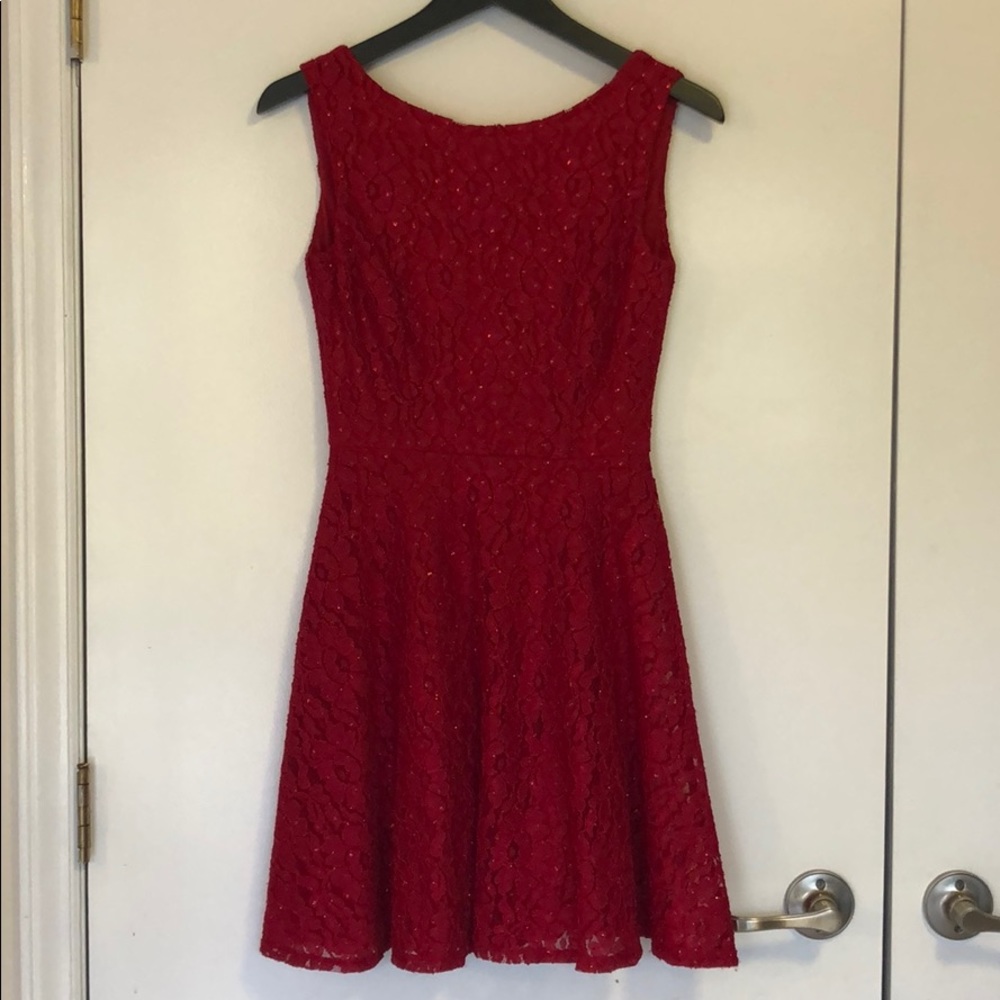 Speechless Red Dress